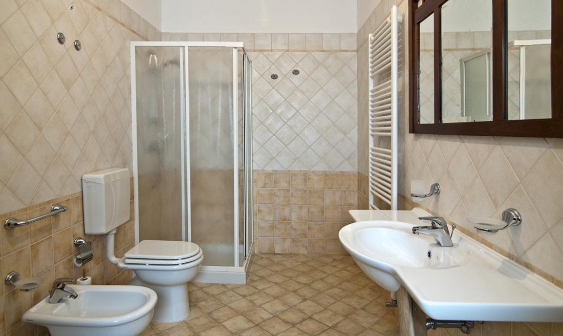 appartamento supersano rustico casa vacanze la scisa appartamenti nel salento bagno